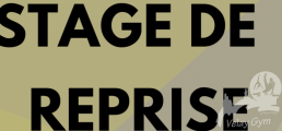 Inscription stage de reprise GAF saison 23/24